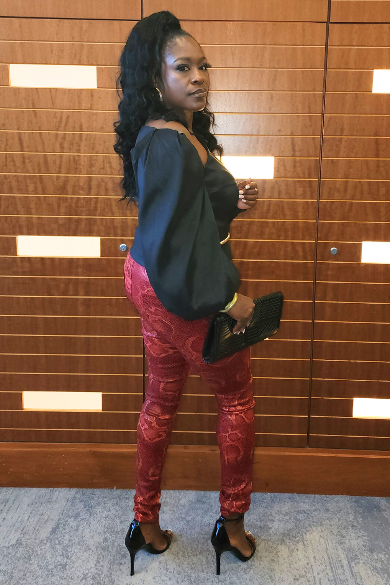 Black Silhouette Top