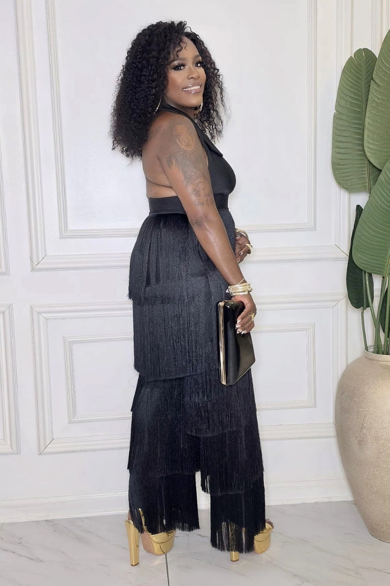 The Empress Fringe Jumpsuit