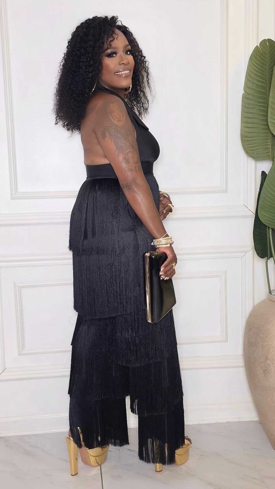 The Empress Fringe Jumpsuit