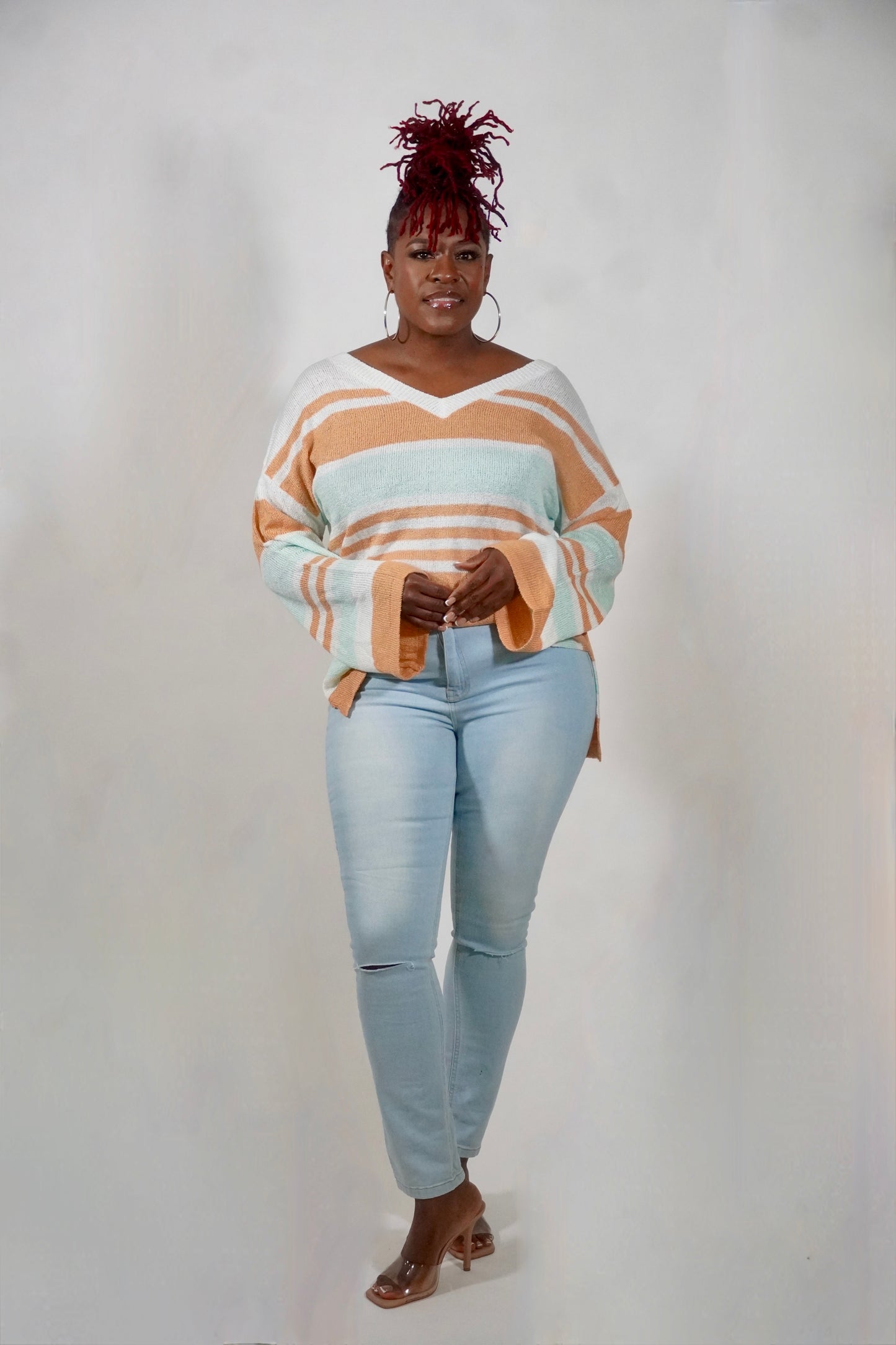 Lace Down Jeans