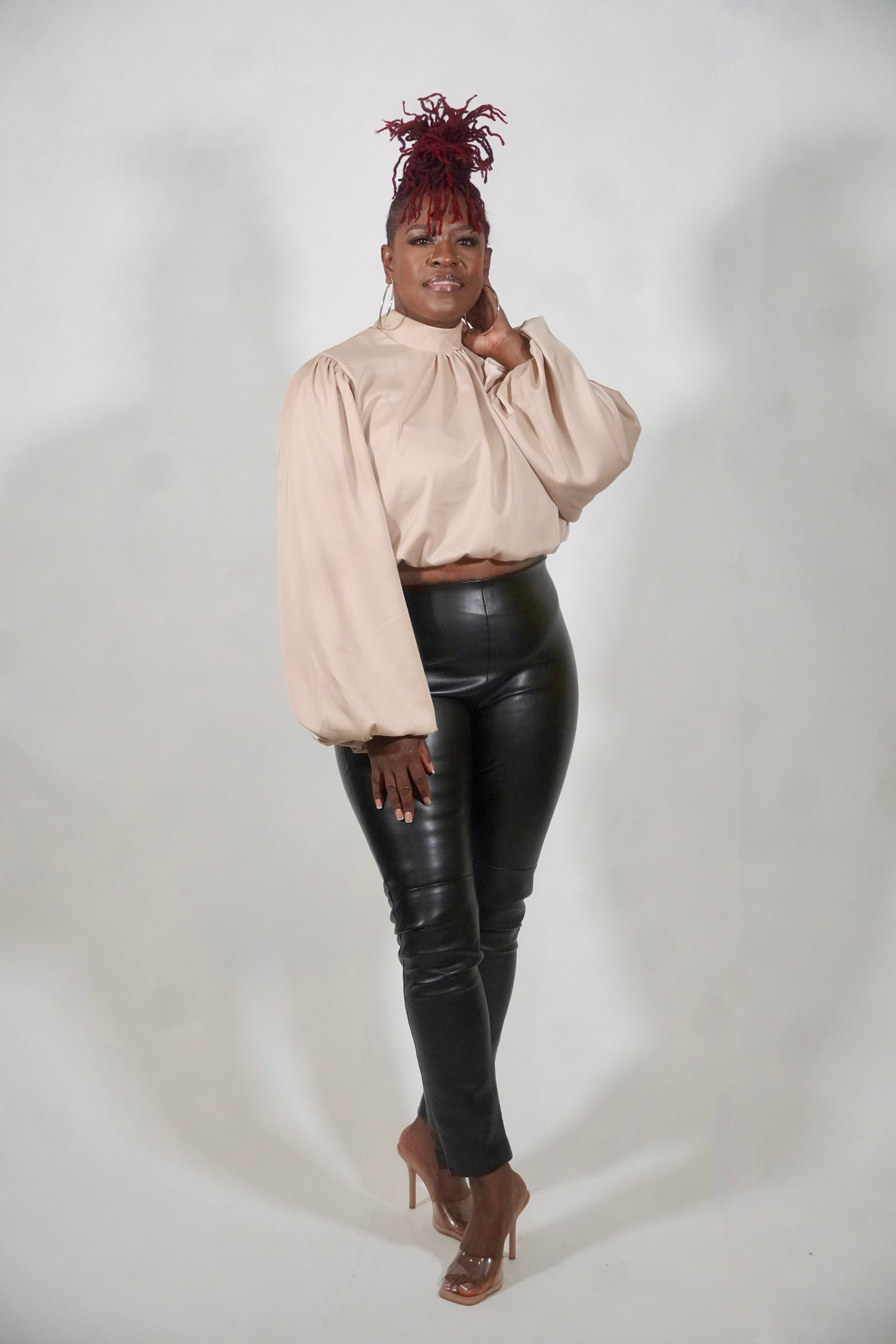 Luxe Faux Leather Pant