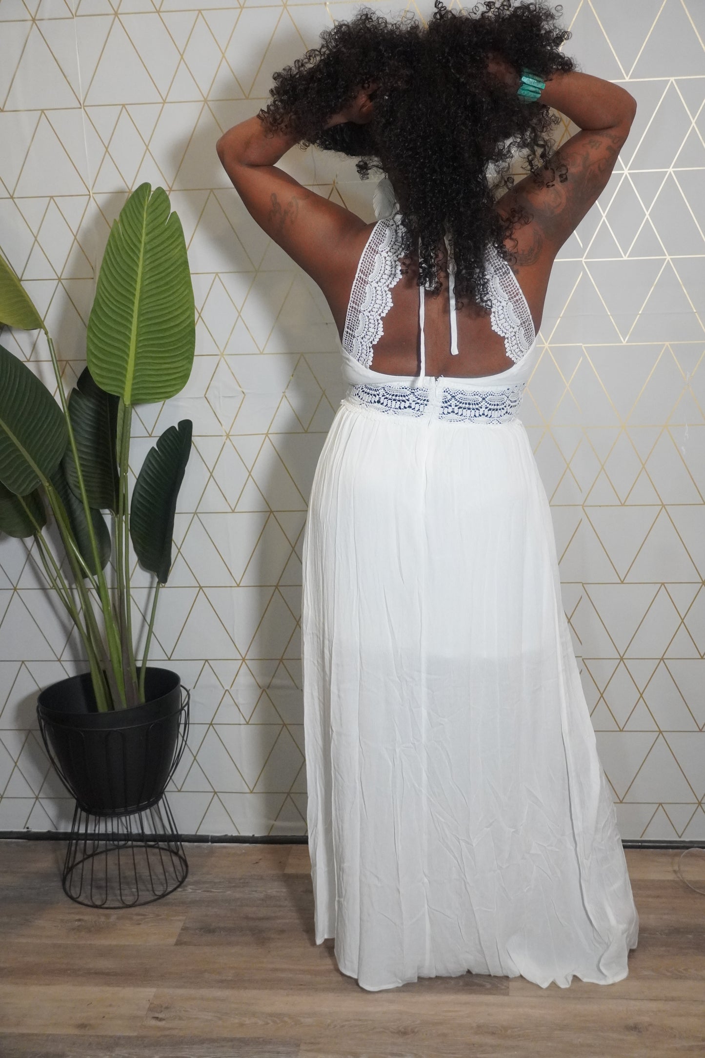 Chic White Dress