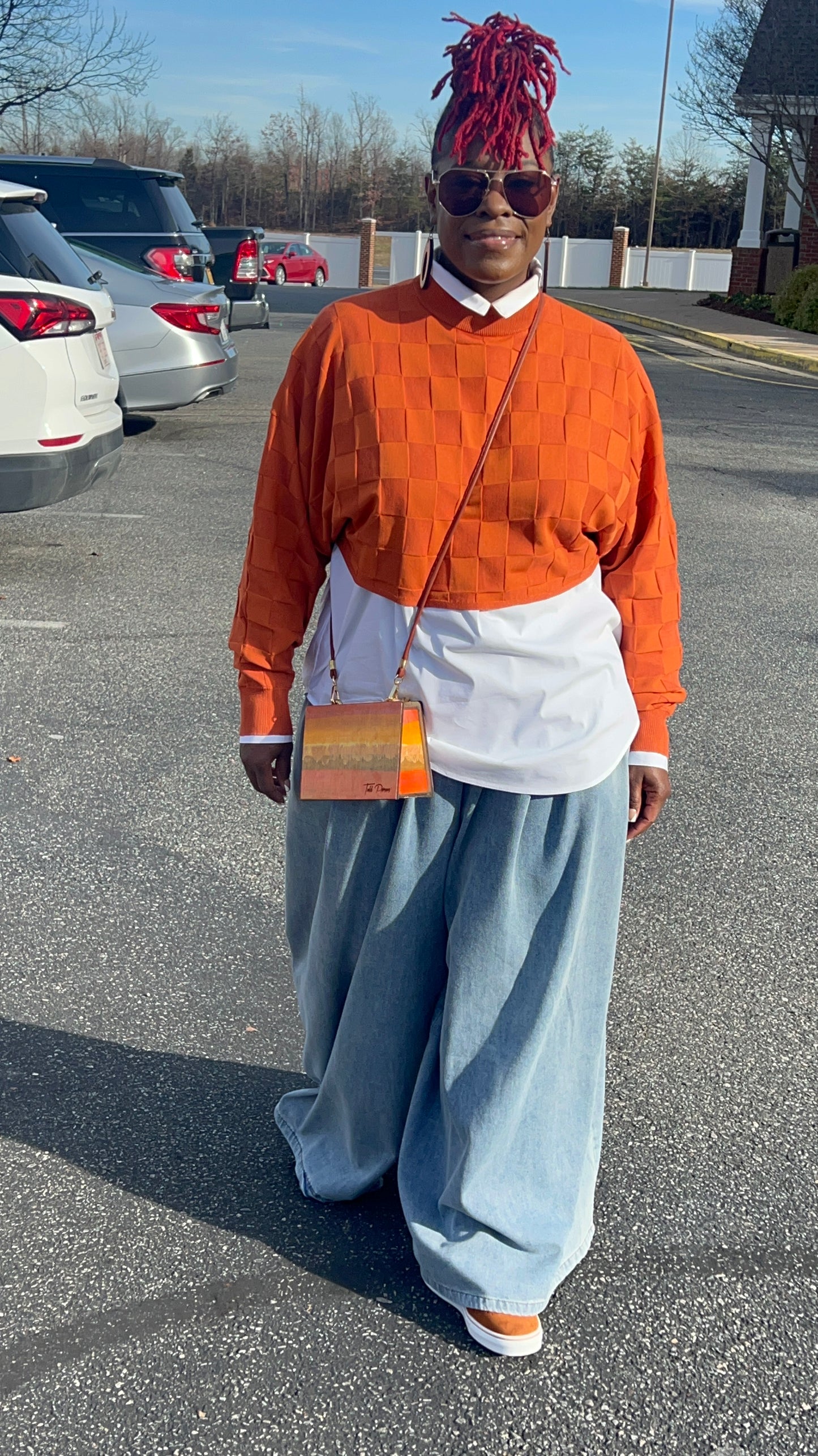 Wide-Leg Pants w/ Pockets