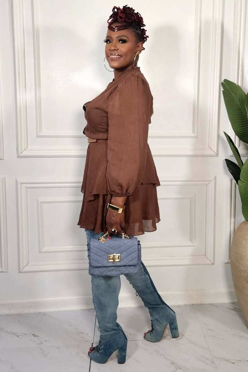 The Cocoa Luxe Dress
