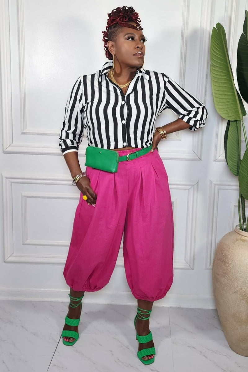 Chic Street Pants (Pink)