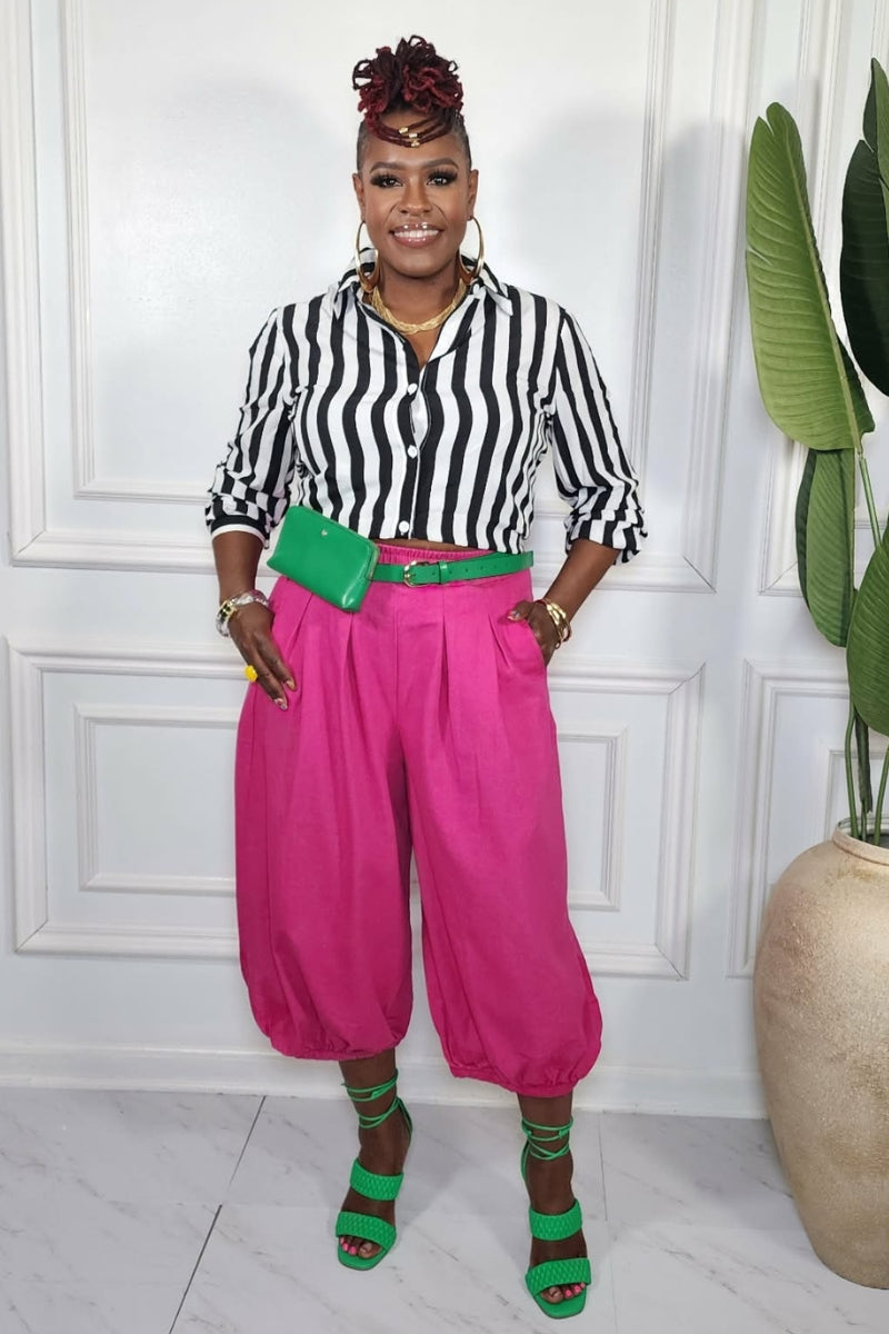 Chic Street Pants (Pink)