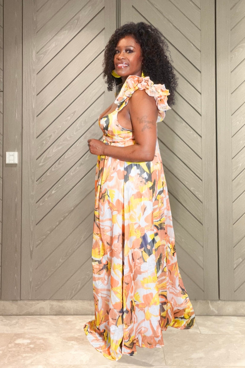 Flirty Maxi Dress