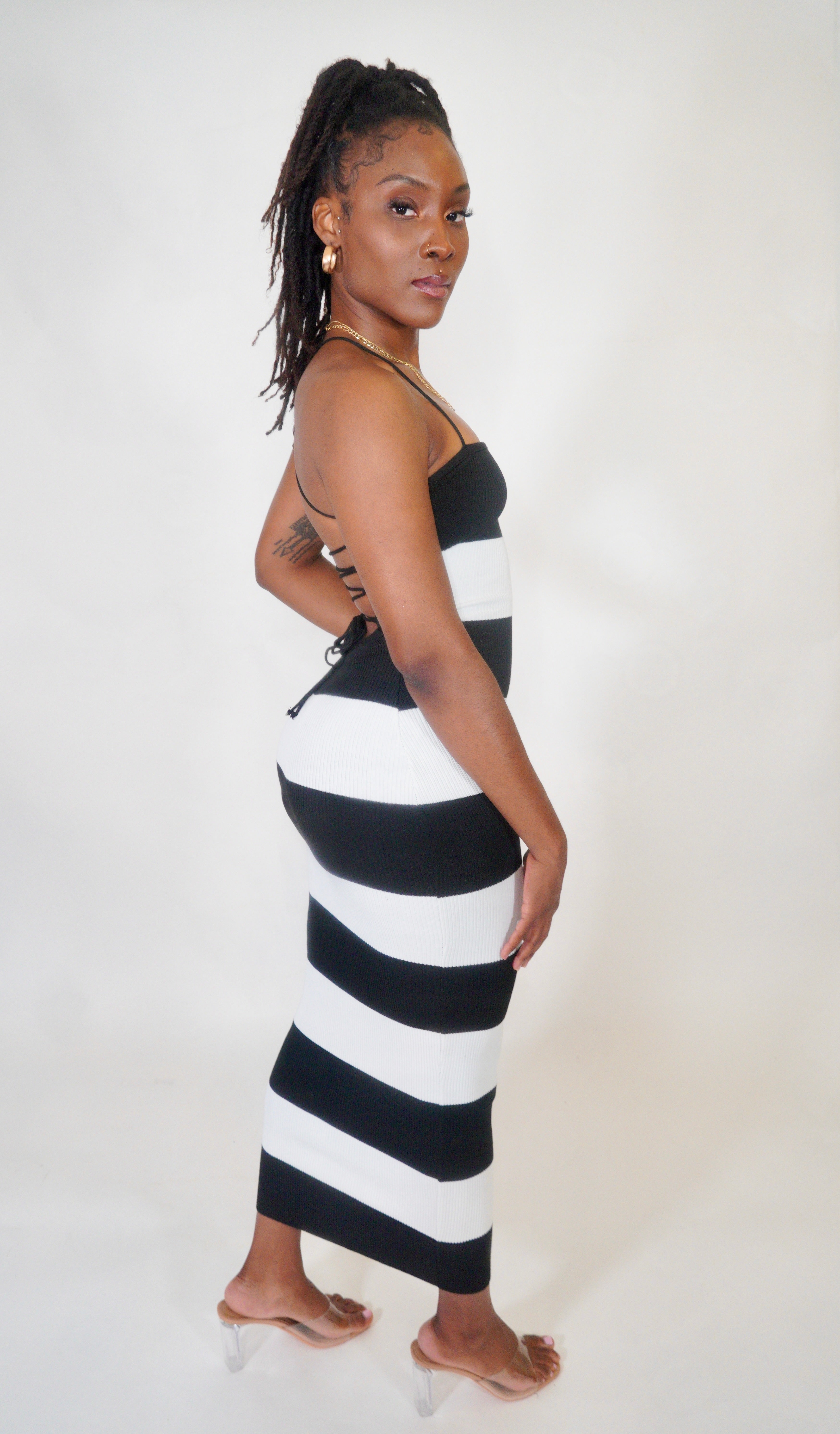 Bold Stripe Dress