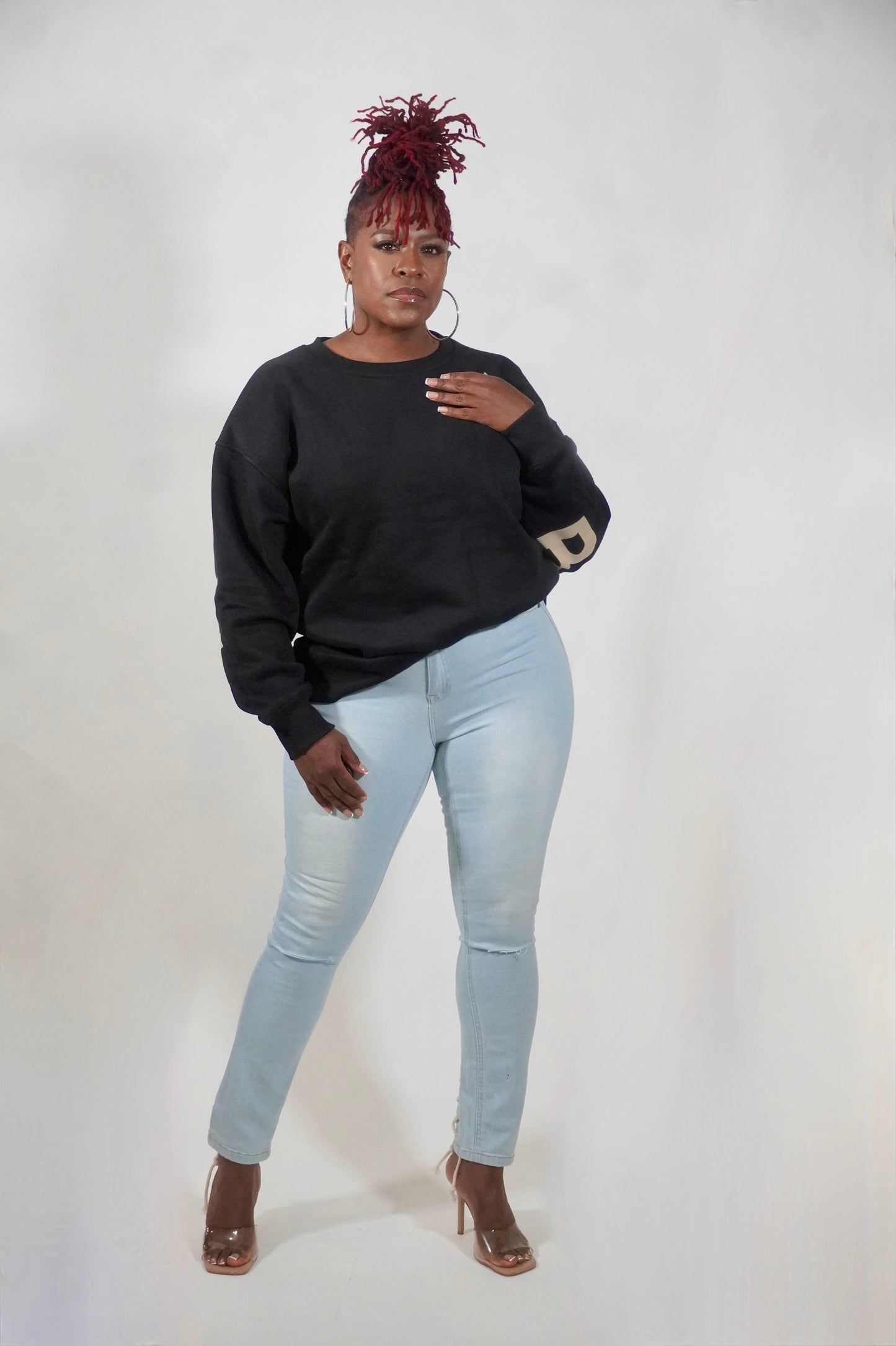 Lace Down Jeans