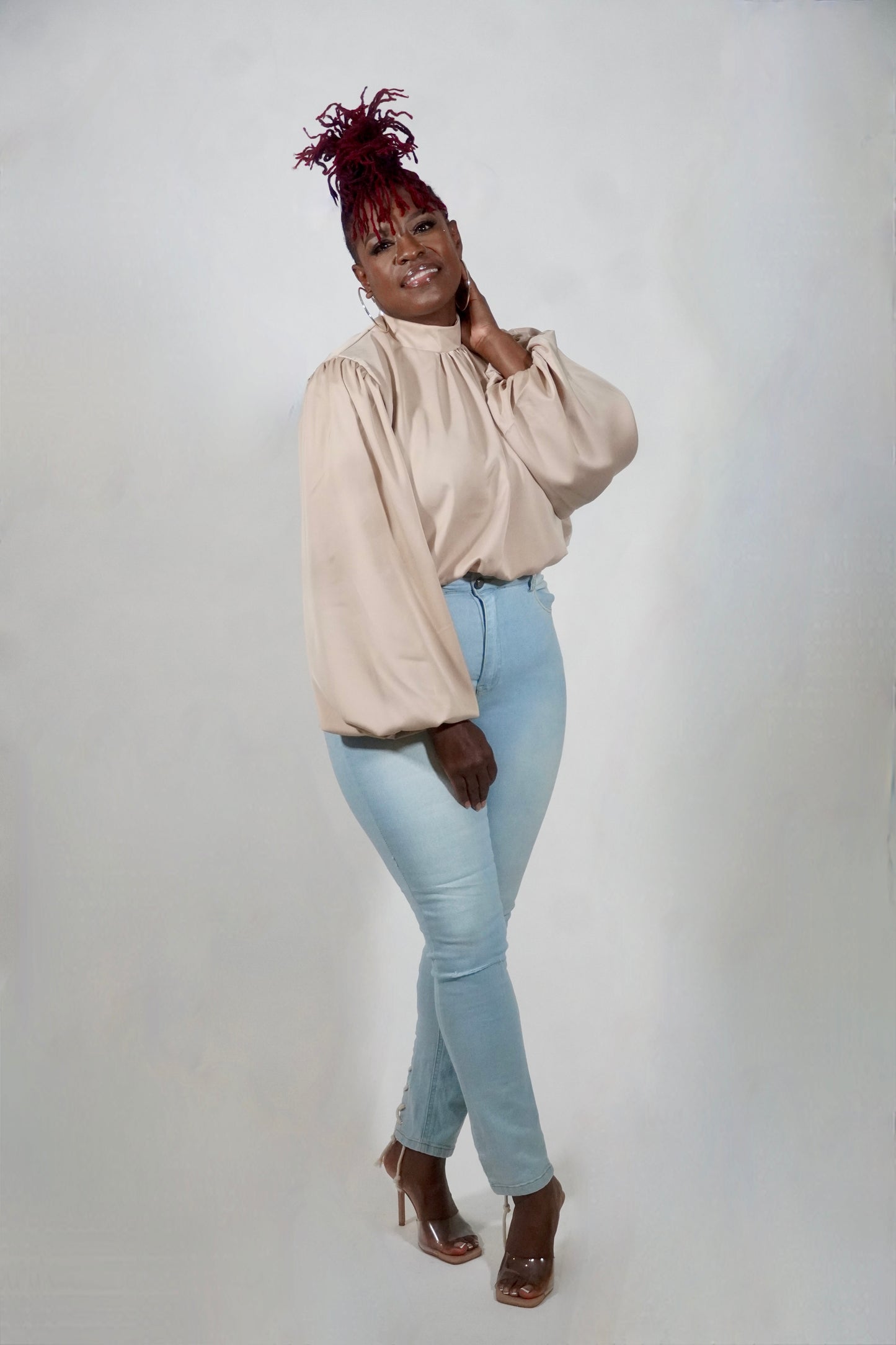 Lace Down Jeans