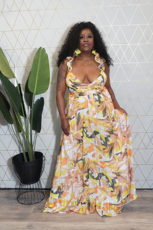 Flirty Maxi Dress