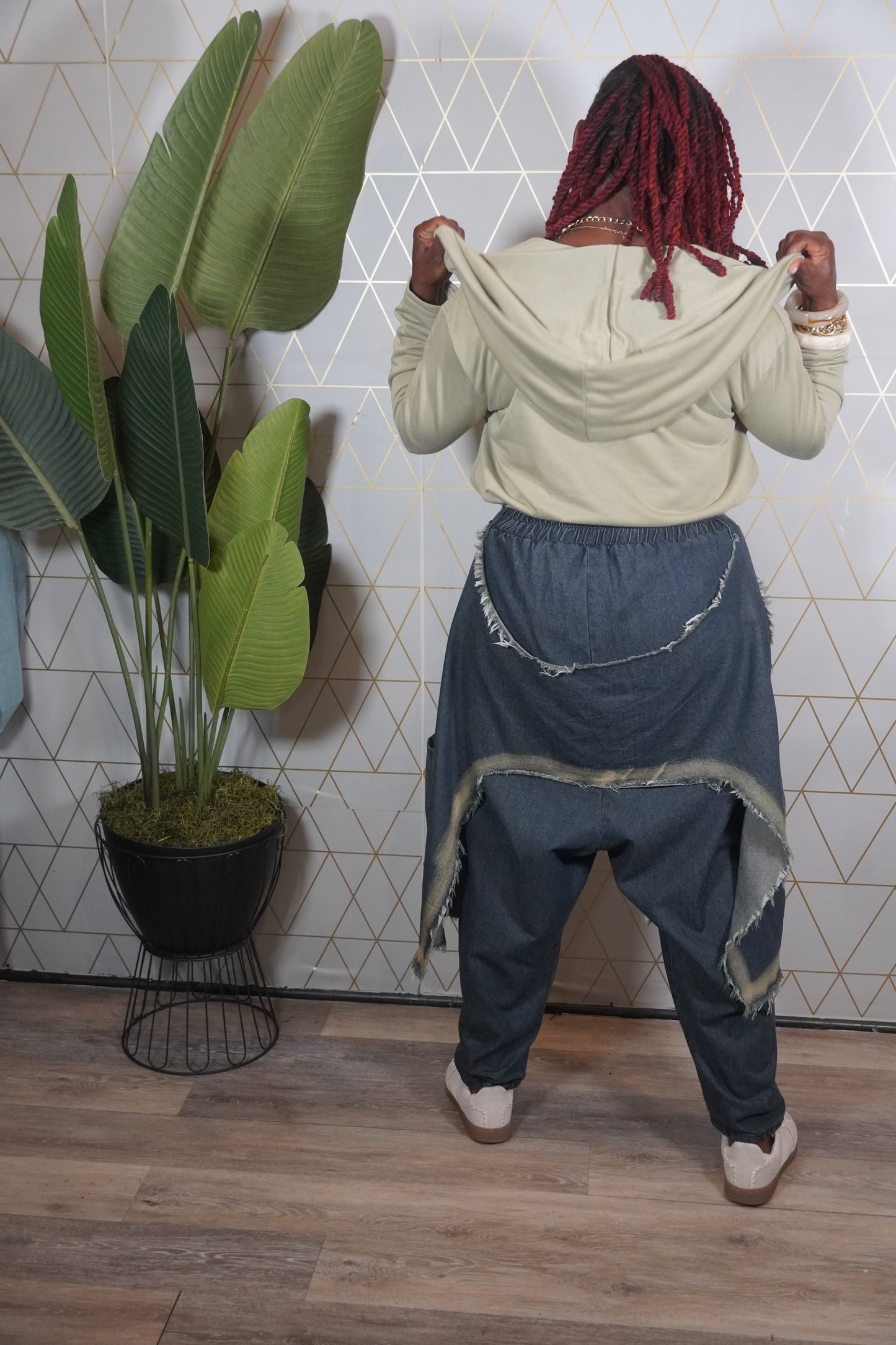 Draped Hoodie